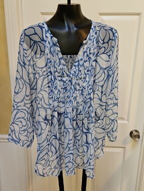 PARADIGMA Sheer Blouse